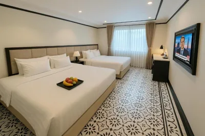 デラックス4人部屋 — Emissary Central Hotel & Spa
